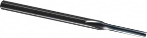LMT Onsrud LP 3/16" Diam, 1" LOC, 1 Flute Square End Single Edge Router Bit 1/4" Shank Diam, 4" OAL, Right Hand Cut, Solid Carbide, Use on Multiple Materials 61-063 - 07170178