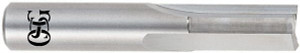 OSG 1/8" Diam, 1/2" LOC, 3 Flute Centercutting End Straight Router Bit 1/8" Shank Diam, 1-1/2" OAL, Right Hand Cut, Solid Carbide, Use on Multiple Materials 502-1250 - 55478176