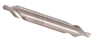 Precise 60 Degree Combined Drill & Countersink, #000 Size, .020" Drill Diameter, 1-1/4" OAL - 5000-2020