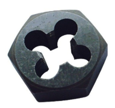 Precise Hex Rethreading Die, 5/8-11 Size - 1017-1729
