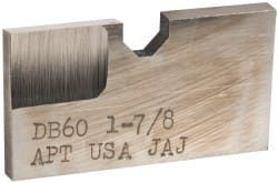APT 1-9/16 Inch Diameter, 3/16 Inch Thick, High Speed Steel Auxiliary Pilot Blade Series D, DX15 Auxiliary Pilot Required DB50 - 01600543
