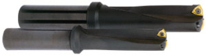 KYOCERA 3.94" Max Drill Depth, 3xD, 1-5/16" Diam, Indexable Insert Drill Drill Style DR, Takes 2 Inserts, 1-1/4" Shank Diam, Whistle Notch Shank 8600821 - 83667352