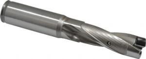 Kennametal 17.46 to 17.96mm, 3xD, 52.39mm Max Depth, 3/4" Shank Diam, 2.72" Flute, 4.88" OAL, Replaceable-Tip Drill Uses KSEM0688 Inserts, Seat Size 1, Series KSEM 2238534 - 01293190