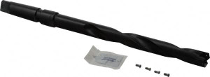 Allied Machine 13/16" to 13/16" Diam 6-1/2" Max Depth Helical Flute Spade Drill 3MT Taper Shank, 9-47/64" Body Length, 9-11/32" Flute Length, 13-7/32" OAL, Through Coolant, Series 1 25010H-003IS052 - 92519990