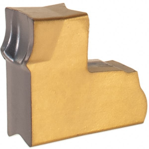 Iscar TAGN3LF IC830 Carbide Cutoff Insert AlTiN/TiN Finish, Neutral Lead Angle, 3.05mm Cutting Width, 0.2mm Corner Radius, Series Tang-Grip 6004673 - 30731467