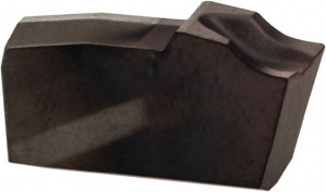 Kennametal A2030L06CF02 KCU25 Carbide Cutoff Insert AlTiN Finish, 6° LH Lead Angle, 3mm Cutting Width, 0.2mm Corner Radius, Series A2 4111091 - 58466095