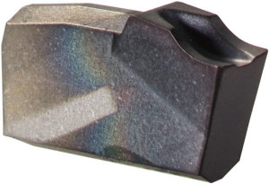 Kennametal A2030N00CF02 KC5025 Carbide Cutoff Insert TiAlN Finish, 0° Neutral Lead Angle, 3mm Cutting Width, 0.2mm Corner Radius, Series A2 1790193 - 67687012