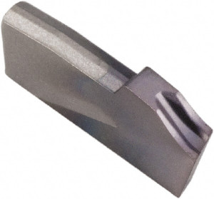 Kennametal A2016R16CF00 KCU25 Carbide Cutoff Insert AlTiN Finish, 10° RH Lead Angle, 1.6mm Cutting Width, 0" Corner Radius, Series A2 4111076 - 85875904
