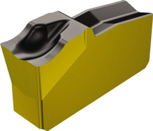 Sandvik Coromant N151.2-400-5E 4225 Carbide Cutoff Insert TiCN/Al2O3/TiN Finish, 0° Neutral Lead Angle, Neutral Insert, 4mm Cutting Width, 0.2mm Corner Radius, Series T-Max Q-Cut 5737370 - 45744778