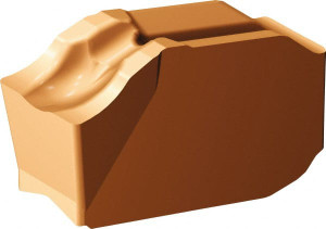 Sandvik Coromant QDNH0400-0002-CM 1125 Carbide Cutoff Insert TiCrAlN/TiAlN Finish, 0° Neutral Lead Angle, Neutral Insert, 4mm Cutting Width, 0.2mm Corner Radius, Series CoroCut QD 6427407 - 52080199