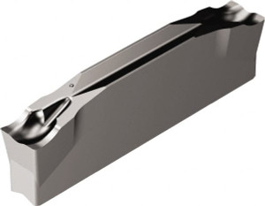 Sandvik Coromant N123E202000002-CM 1105 Carbide Cutoff Insert TiAlN Finish, 0° Neutral Lead Angle, Neutral Insert, 2mm Cutting Width, 0.2mm Corner Radius, Series CoroCut 1-2 5735652 - 52080116
