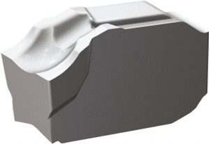 Sandvik Coromant QDNG03000001CO H13A Carbide Cutoff Insert Uncoated, Neutral Insert, 3mm Cutting Width, 0.1mm Corner Radius, Series CoroCut QD 6427382 - 54931696