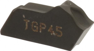 Seco Tools 150.10-3R6-14 TGP45 Carbide Cutoff Insert TiCN/Al2O3 Finish, 6° RH Lead Angle, 0.122" Cutting Width, 0.008" Corner Radius, Series 150.10 02636647 - 84764414