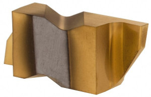 Hertel IG3062R HC335 Carbide Grooving Insert TiN Finish, RH, 1.57mm Cutting Width, 3.05mm Max Depth, Series HertelNotch 3000310 - 32774820