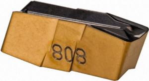 Iscar GIF 4.78-055 IC808 Carbide Grooving Insert TiN/TiAlN Finish, Neutral, 4.78mm Cutting Width, 13mm Max Depth, Series Cut Grip 6404345 - 37764719