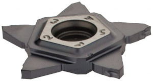 Iscar PENTA 24N150J010 908 Carbide Grooving Insert TiAlN Finish, Neutral, 1.5mm Cutting Width, 5mm Max Depth, Series PENTA 6003226 - 83787705