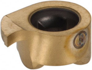 Iscar GIQR 8-1.00-0.00 IC528 Carbide Grooving Insert TiCN/TiN Finish, RH, 1mm Cutting Width, 1.5mm Max Depth, Series ChamGroove 6402604 - 88856778