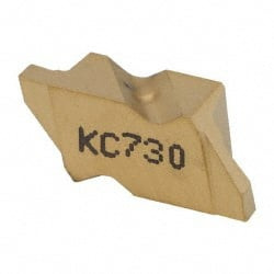 Kennametal NG2058R KC730 Carbide Grooving Insert TiN Finish, RH, 1.47mm Cutting Width, 1.27mm Max Depth, Series Top Notch 1113031 - 01346469