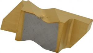Kennametal NG3097R KC730 Carbide Grooving Insert TiN Finish, RH, 2.46mm Cutting Width, 3.81mm Max Depth, Series Top Notch 1113066 - 08444341