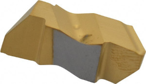 Kennametal NP3012RK KC730 Carbide Grooving Insert TiN Finish, RH, 4.83mm Cutting Width, 5.08mm Max Depth, Series Top Notch 1114235 - 08445074