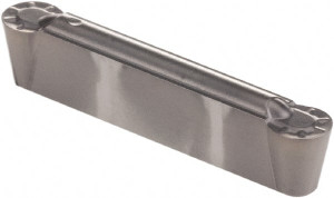 Kennametal A4R125I03P00GMN KCU10 Carbide Grooving Insert AlTiN Finish, Neutral, 3.18mm Cutting Width, 2.72mm Max Depth, Series A4 4034826 - 50896455