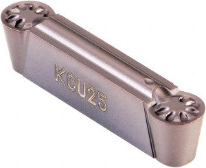 Kennametal A4R0400M04P00GUP KCU25 Carbide Grooving Insert AlTiN Finish, Neutral, 4mm Cutting Width, Series A4 5147212 - 73486557