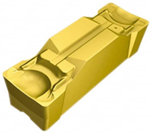 Sandvik Coromant N123G203180003-GM 2135 Carbide Grooving Insert TiCN/Al2O3/TiN Finish, Neutral, 1/8" Cutting Width, 18mm Max Depth, Series CoroCut 1-2 5735901 - 36200509