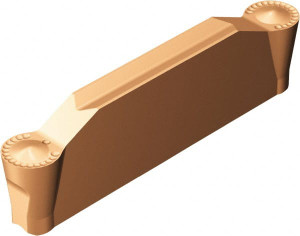 Sandvik Coromant N123L2-0800-RM 1125 Carbide Grooving Insert TiAlN Finish, Neutral, 8mm Cutting Width, 27mm Max Depth, Series CoroCut 1-2 5736390 - 52079274