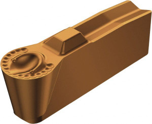 Sandvik Coromant N151.3-400-30-7P 1125 Carbide Grooving Insert TiAlN Finish, Neutral, 4mm Cutting Width, 1.7mm Max Depth, Series T-Max Q-Cut 5736992 - 48395933
