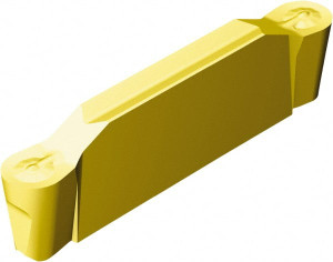 Sandvik Coromant N123E2-0200-RO S05F Carbide Grooving Insert TiCN/Al2O3/TiN Finish, Neutral, 2mm Cutting Width, 19.2mm Max Depth, Series CoroCut 1-2 5735642 - 52080769