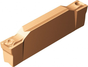 Sandvik Coromant N123G203610003-GF 1125 Carbide Grooving Insert TiAlN Finish, Neutral, 3.61mm Cutting Width, 3/4" Max Depth, Series CoroCut 1-2 5735752 - 52080140