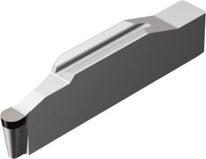 Sandvik Coromant L123H1-0200-RE 7015 CBN Grooving Insert TiN Finish, LH, 2mm Cutting Width, 5mm Max Depth, Series CoroCut 1-2 6256934 - 61628020