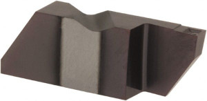 Tool-Flo FLG3062R AC3R Carbide Grooving Insert AlTiN Finish, RH, 0.062" Cutting Width, 0.12" Max Depth, Series Flo-Lock 563662RAC3R - 30800320