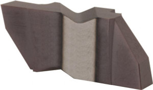 Tool-Flo FLG-3125R AC3R Carbide Grooving Insert AlTiN Finish, RH, 1/8" Cutting Width, 0.18" Max Depth, Series Flo-Lock 563825RAC3R - 61507000