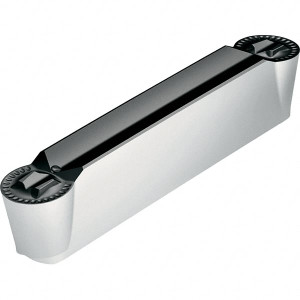 Walter Tools GX243E500N25RD4 WSM33S Carbide Grooving Insert TiAlN/Al2O3/ZrCN Finish, Neutral, 5mm Cutting Width, 2.5mm Max Depth, Series Tiger-tec 6153446 - 92205152