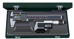 Precise Z-Limit 2 Piece Electronic Caliper & Micrometer Inspection Tool Kit - 4909-0012