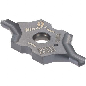 Everede Tool Indexable Drill Insert I9MT12T2A3-NC2033 CARBIDE TIALN CTD INSERT K20F, 60° 20025 - 78004983
