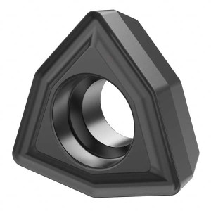 Kennametal DFT110508HP KCU25 Carbide Indexable Drill Insert TiAlN Finish, 17.6mm Inscribed Circle, 0.19mm Thick, 1.2mm Corner Radius, 84° Trigon 5588934 - 36653772