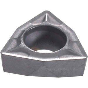 KYOCERA WCMX040204M1A PR1230 Carbide Indexable Drill Insert Megacoat Finish, 1/4" Inscribed Circle, 0.094" Thick, 1/64" Corner Radius, RH Cut, 80° Trigon 8850625 - 52633005
