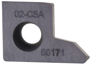 Allied Machine J1926 1926, Grade C5A Carbide Porting Insert TiAlN Finish J1926-02-C5A - 76612407