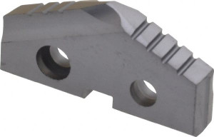 Allied Machine 2 1-1/4" TIALN Cobalt Spade Drill Insert TiAlN Finish, 1-1/4" Diam, 3/16" Thick, 132°, Series T-A 152A-0108 - 79713954