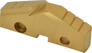 Allied Machine SER 4 1-31/32" M4 TIN High Speed Steel Spade Drill Insert TiN Finish, 1-31/32" Diam, 5/16" Thick, 132°, Series GEN2 T-A 434T-0131 - 08071623