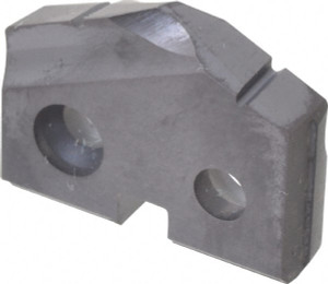 Allied Machine 1 47/64" C2 TIALN Carbide Spade Drill Insert TiAlN Finish, 47/64" Diam, 0.1563" Thick, 132°, Series T-A 1C21A-.734 - 79721635