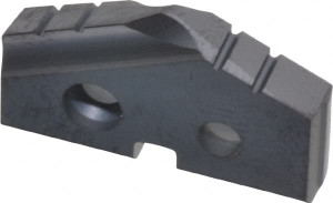 Allied Machine 1 15/16" C2 TIALN Carbide Spade Drill Insert TiAlN Finish, 15/16" Diam, 0.1563" Thick, 132°, Series T-A 1C21A-0030 - 79721767