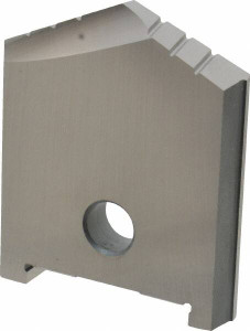 Allied Machine 1-23/32" (C) 130 SD CP Powdered Metal Spade Drill Insert Uncoated, 1-23/32" Diam, 3/8" Thick, 130°, Series C 10234-0123 - 80531460