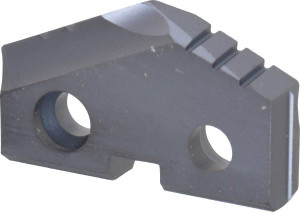 Allied Machine 2 1-1/16" C2 TIALN Carbide Spade Drill Insert TiAlN Finish, 1-1/16" Diam, 3/16" Thick, 132°, Series T-A 1C22A-0102 - 79722294