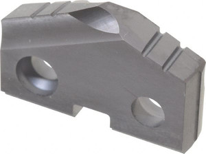 Allied Machine 2 31/32" C2 TIALN Carbide Spade Drill Insert TiAlN Finish, 31/32" Diam, 3/16" Thick, 132°, Series T-A 1C22A-0031 - 79722260