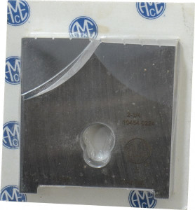 Allied Machine 2-3/4" (E) FB CPM-4 Powdered Metal Spade Drill Insert Uncoated, 2-3/4" Diam, 7/16" Thick, Flat Bottom, Series E 10454-0224 - 80652480