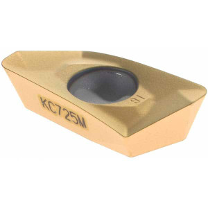 Kennametal EP1816E KC725M Carbide Milling Insert TiN/TiCN/TiN Finish, 0.8575" Long x 0.217" Thick x 0.431" Wide 2271064 - 01654565