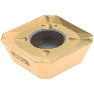 Kennametal SECT443AEEN7LD2 KC725M Carbide Milling Insert TiN/TiCN/TiN Finish, 0.1874" Thick 2390256 - 01654805